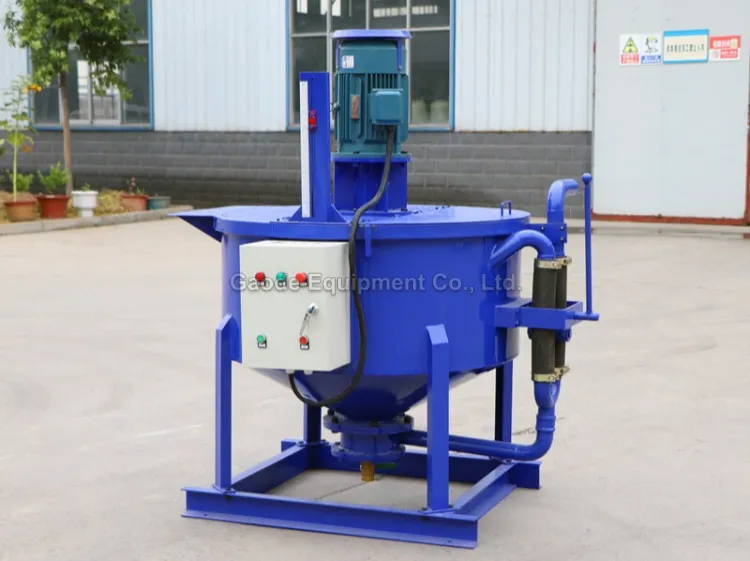 Gaodetec GM500E 500L Colloidal Cement Grout Mixer for Sale